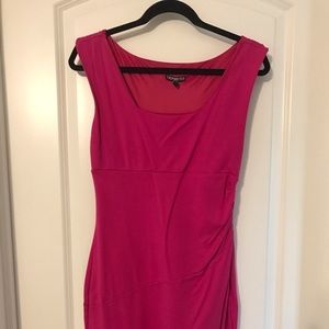 Express Sleeveless Bandage Dress in Magenta - Size 8